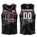 Custom Black Basketball Jersey Uniform Suit Printed Your Logo Name Number enthsush