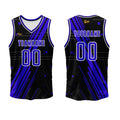 Custom Black Purple Basketball Jersey Uniform Suit Printed Your Logo Name Number enthsush