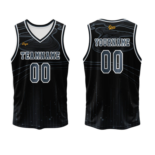Custom Azure Basketball Jersey Uniform Suit Printed Your Logo Name Number enthsush