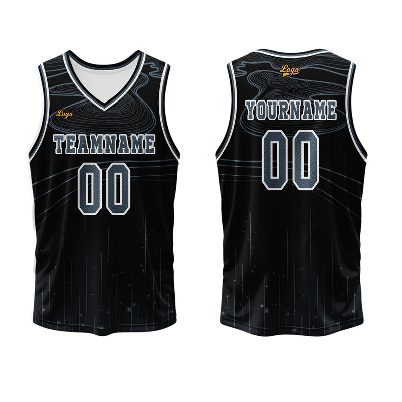 Custom Azure Basketball Jersey Uniform Suit Printed Your Logo Name Number