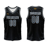 Custom Azure Basketball Jersey Uniform Suit Printed Your Logo Name Number