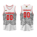Custom White Black Basketball Jersey Uniform Suit Printed Your Logo Name Number enthsush