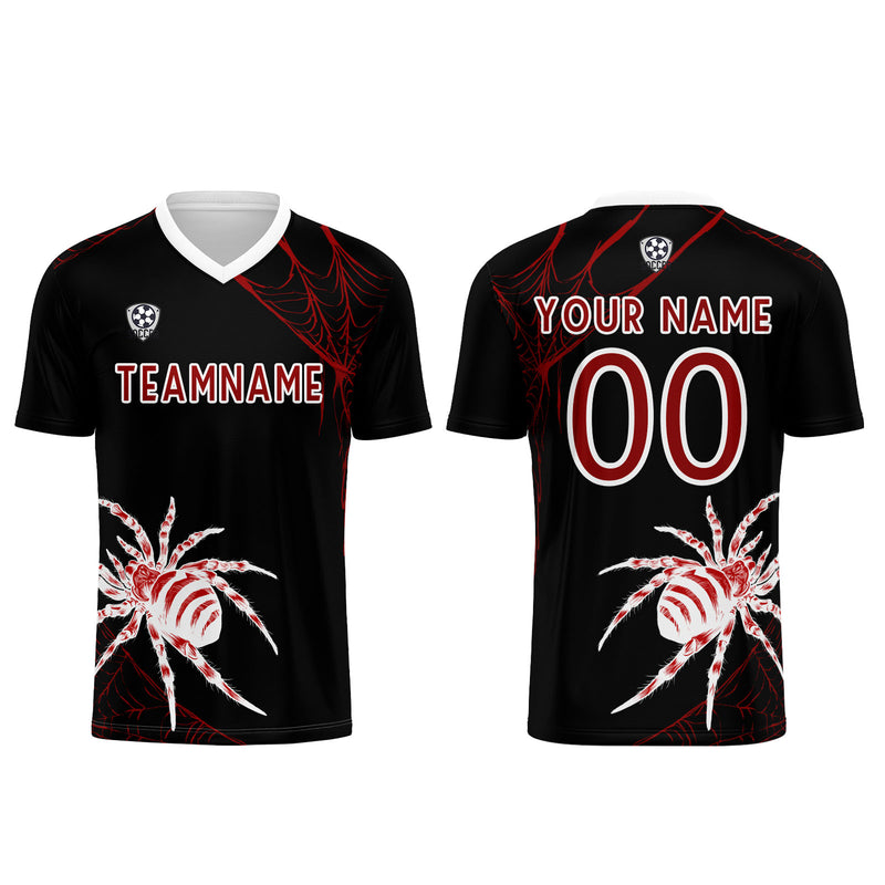Custom Dark Red Jerseys for Men Women Personalized Soccer Uniforms for Adult and Kid