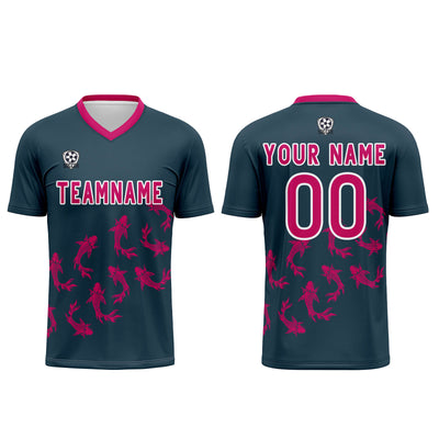 Custom Universal Blue Jerseys for Men Women Personalized Soccer Uniforms for Adult and Kid enthsush