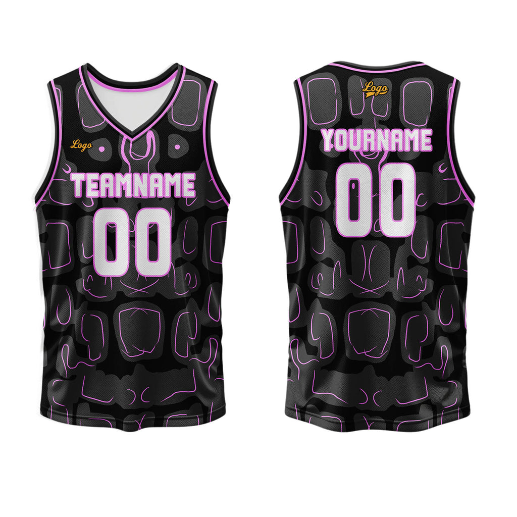 Custom Lilac Basketball Jersey Uniform Suit Printed Your Logo Name Number enthsush