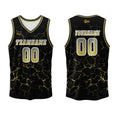 Custom Yellow Basketball Jersey Uniform Suit Printed Your Logo Name Number enthsush