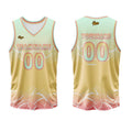 Custom Green Yellow Basketball Jersey Uniform Suit Printed Your Logo Name Number enthsush