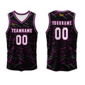 Custom Rose Red Basketball Jersey Uniform Suit Printed Your Logo Name Number enthsush