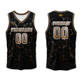 Custom Brown Basketball Jersey Uniform Suit Printed Your Logo Name Number enthsush