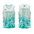 Custom Blue Beige Basketball Jersey Uniform Suit Printed Your Logo Name Number enthsush