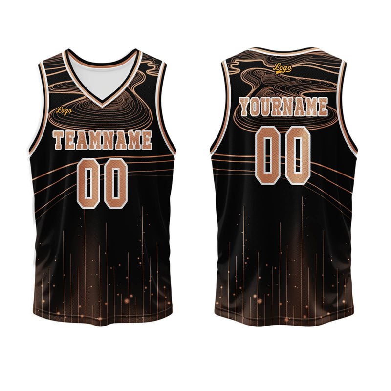 Custom Orange Basketball Jersey Uniform Suit Printed Your Logo Name Number