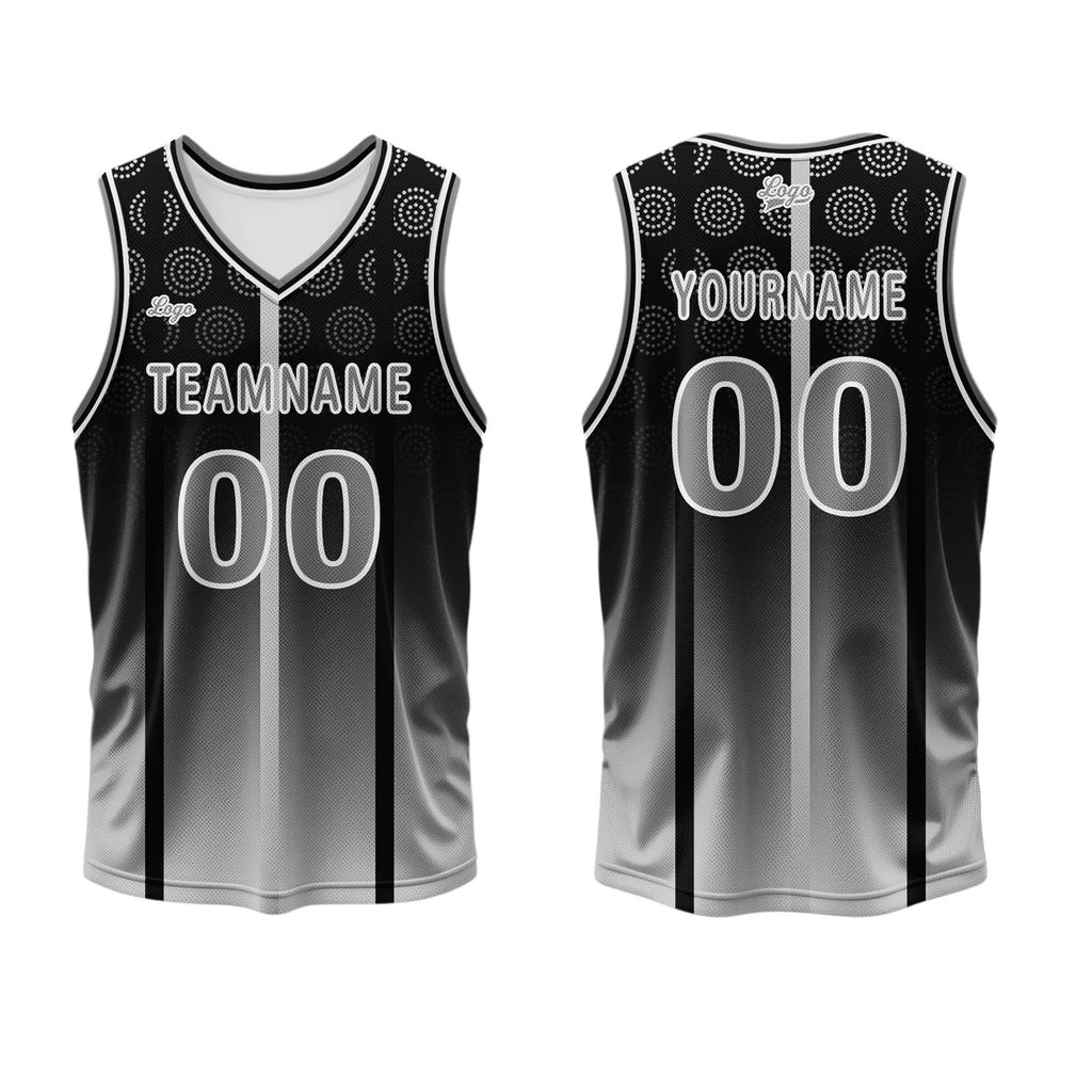 Custom Black Basketball Jersey Uniform Suit Printed Your Logo Name Number enthsush
