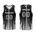Custom Black Basketball Jersey Uniform Suit Printed Your Logo Name Number enthsush