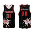 Custom Red Basketball Jersey Uniform Suit Printed Your Logo Name Number enthsush