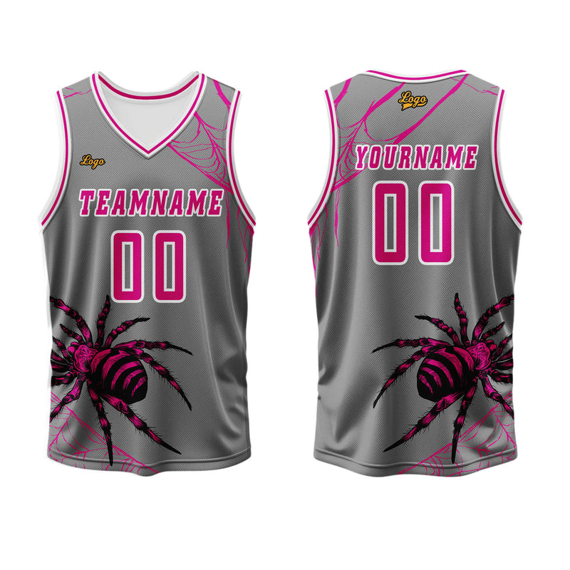 Custom Ash Powder Basketball Jersey Uniform Suit Printed Your Logo Name Number