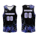 Custom Purple Basketball Jersey Uniform Suit Printed Your Logo Name Number