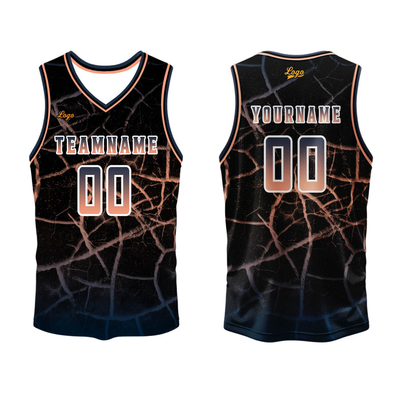 Custom Flesh Basketball Jersey Uniform Suit Printed Your Logo Name Number