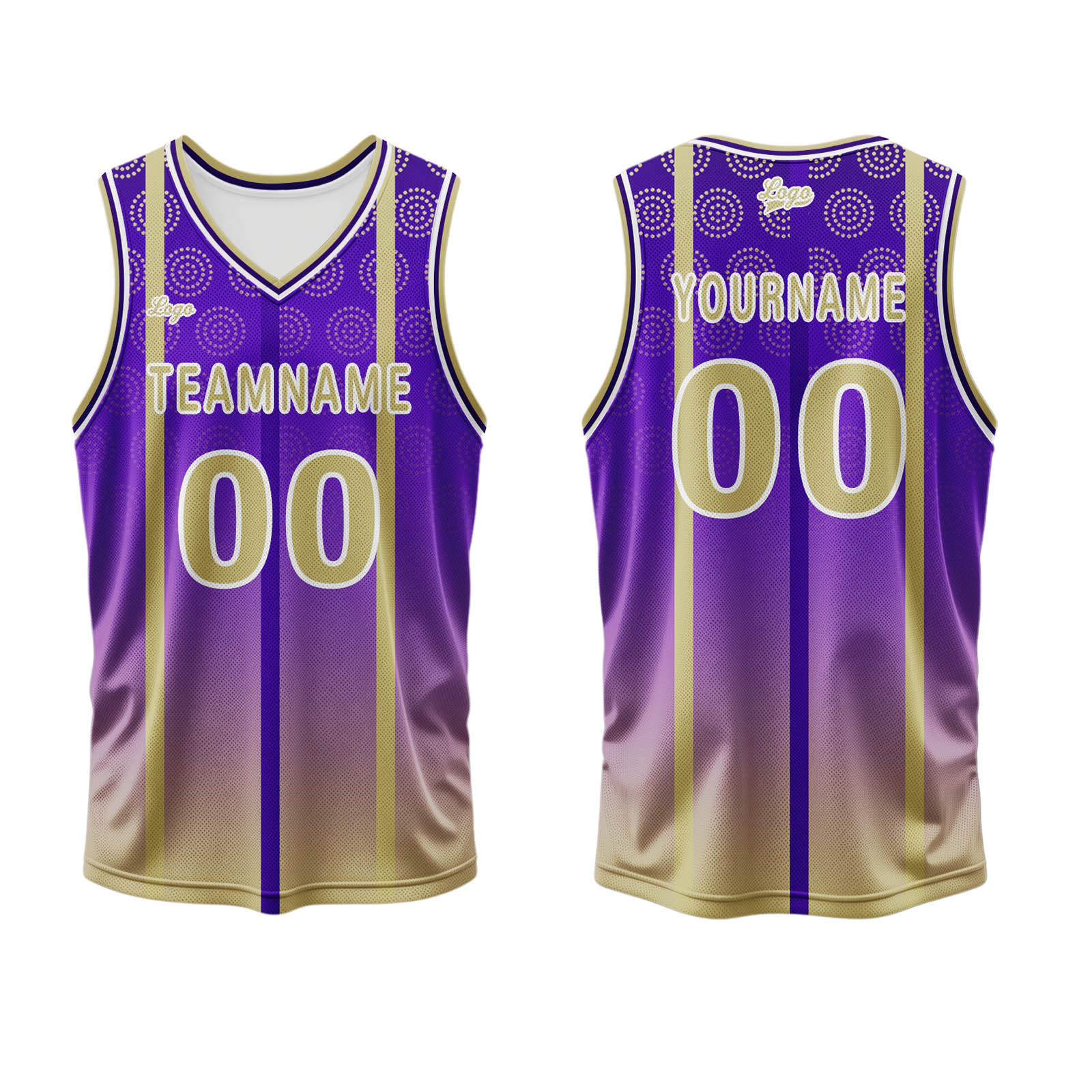Custom Purple Basketball Jersey Uniform Suit Printed Your Logo Name Number enthsush