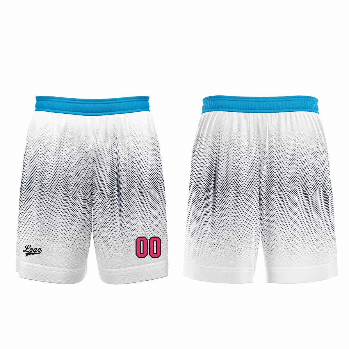 Custom White Pink Basketball Jersey Uniform Suit Printed Your Logo Name Number enthsush