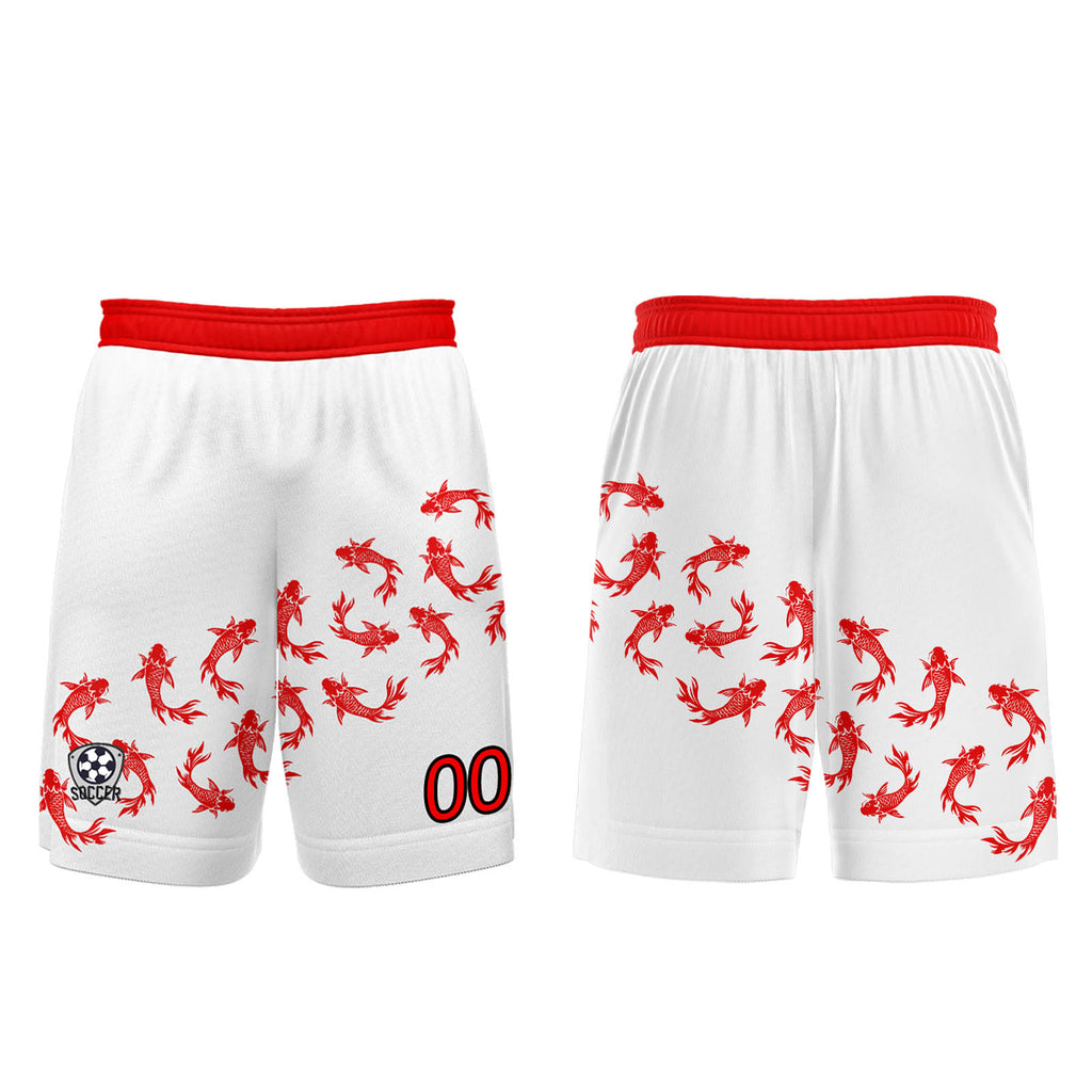 Custom White Jerseys for Men Women Personalized Soccer Uniforms for Adult and Kid enthsush