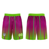 Custom Rose Red Green Jerseys for Men Women Personalized Soccer Uniforms for Adult and Kid