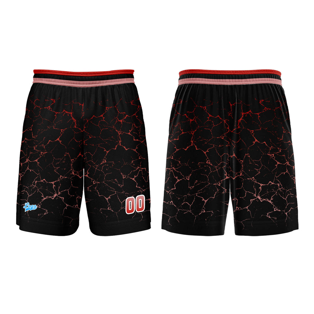 Custom Red Basketball Jersey Uniform Suit Printed Your Logo Name Number enthsush