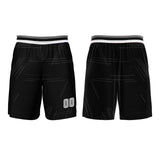 Custom Black Ash Basketball Jersey Uniform Suit Printed Your Logo Name Number