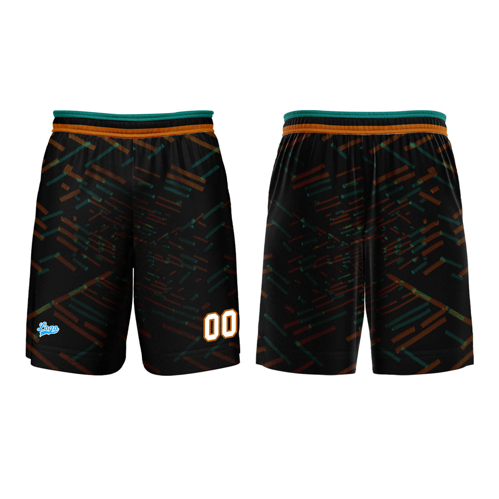 Custom Orange Basketball Jersey Uniform Suit Printed Your Logo Name Number enthsush