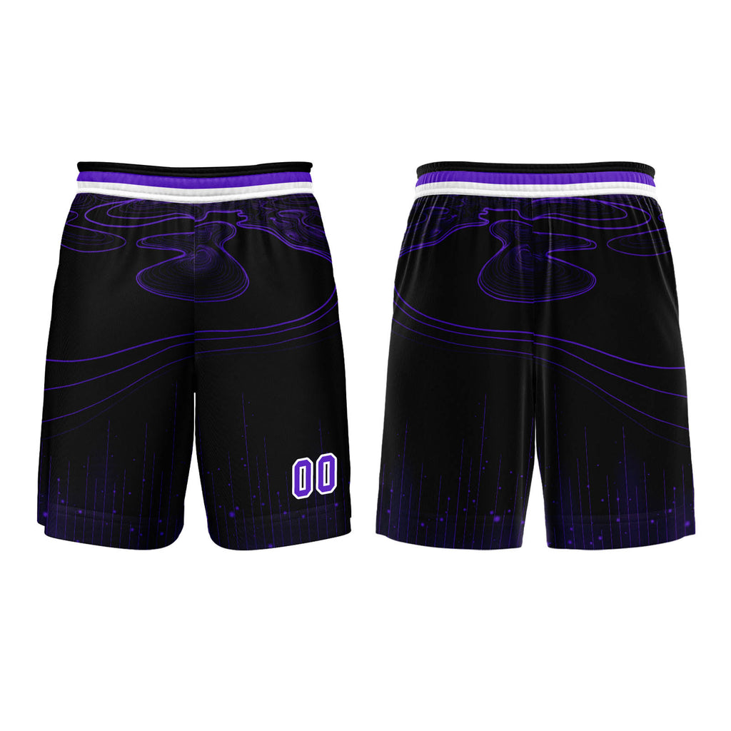 Custom Purple Basketball Jersey Uniform Suit Printed Your Logo Name Number enthsush