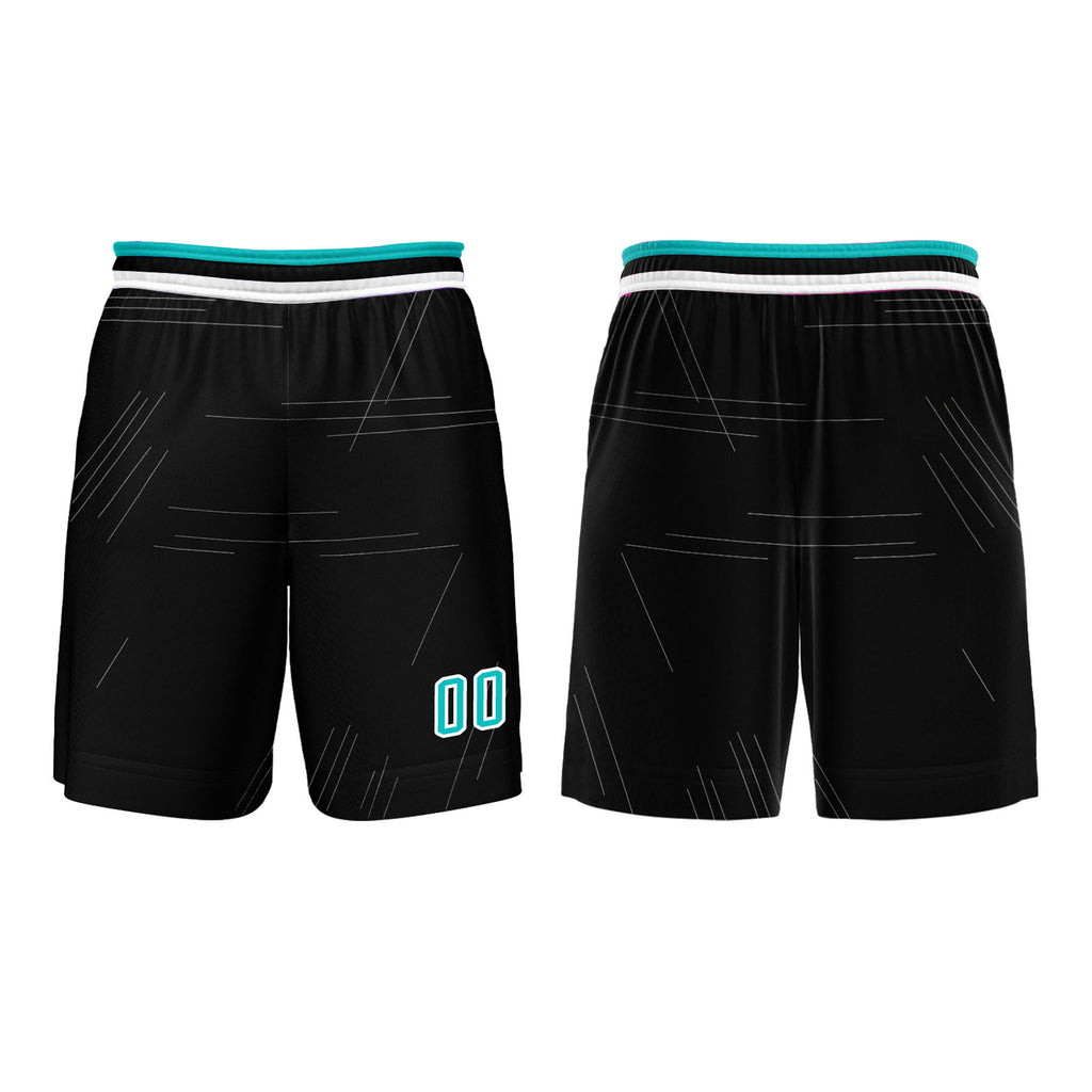 Custom Black Blue Basketball Jersey Uniform Suit Printed Your Logo Name Number enthsush