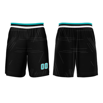 Custom Black Blue Basketball Jersey Uniform Suit Printed Your Logo Name Number enthsush