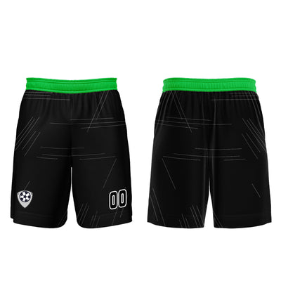 Custom Black Green Jerseys for Men Women Personalized Soccer Uniforms for Adult and Kid enthsush