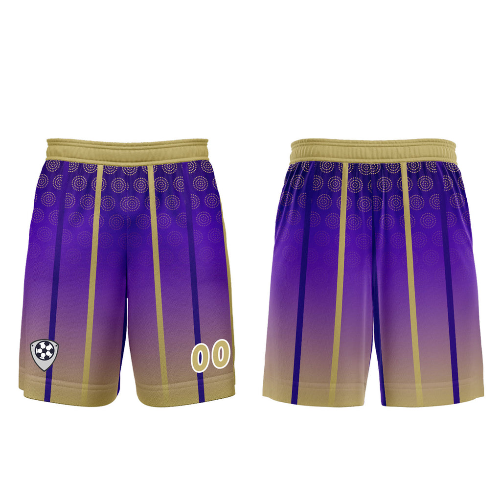 Custom Purple Yellow Jerseys for Men Women Personalized Soccer Uniforms for Adult and Kid enthsush