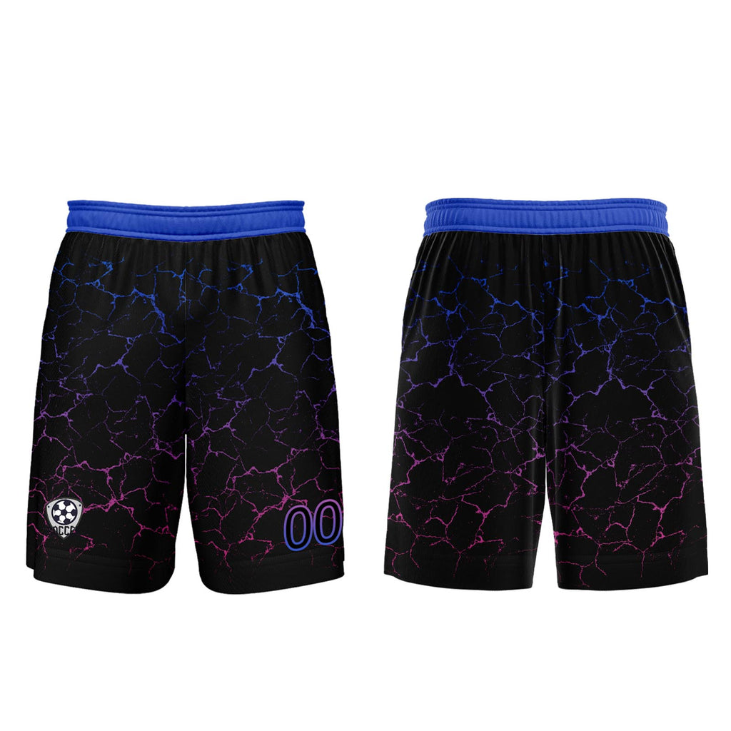 Custom Black Rose Purple Jerseys for Men Women Personalized Soccer Uniforms for Adult and Kid enthsush