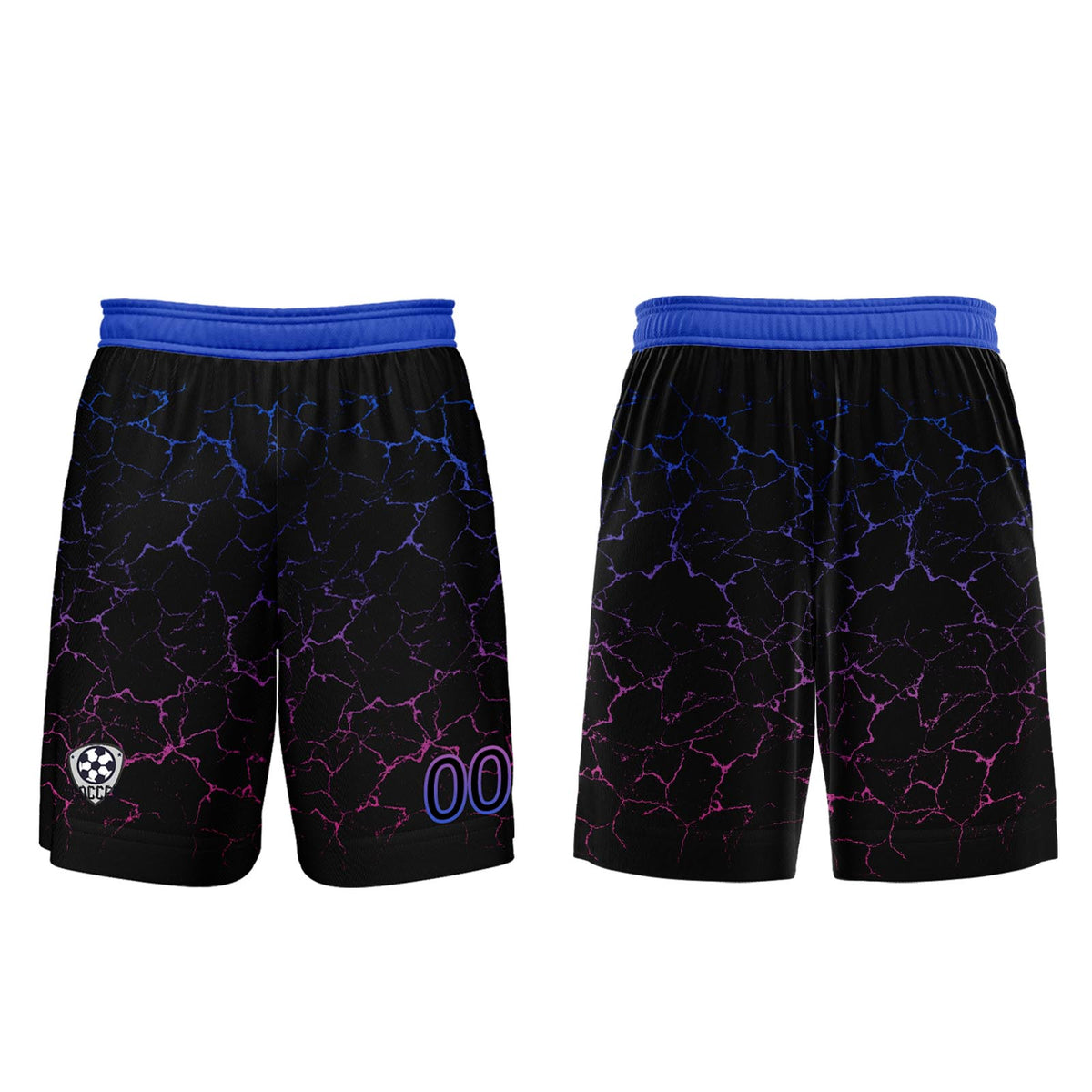 Custom Black Rose Purple Jerseys for Men Women Personalized Soccer Uniforms for Adult and Kid enthsush