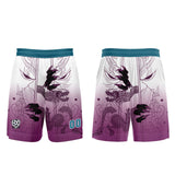 Custom Purple Blue Jerseys for Men Women Personalized Soccer Uniforms for Adult and Kid