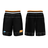 Custom White Orange Basketball Jersey Uniform Suit Printed Your Logo Name Number