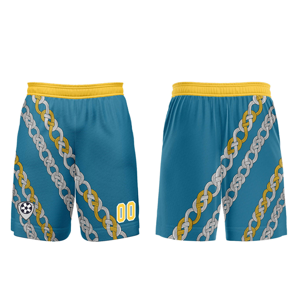 Custom Blue Yellow Soccer Jerseys for Men Women Personalized Soccer Uniforms for Adult and Kid enthsush
