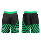 Custom Black Green Soccer Jerseys for Men Women Personalized Soccer Uniforms for Adult and Kid