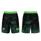 Custom Green Light Blue Jerseys for Men Women Personalized Soccer Uniforms for Adult and Kid