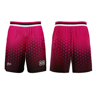 Custom Pink Black Basketball Jersey Uniform Suit Printed Your Logo Name Number enthsush