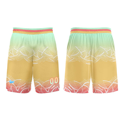 Custom Green Yellow Basketball Jersey Uniform Suit Printed Your Logo Name Number enthsush