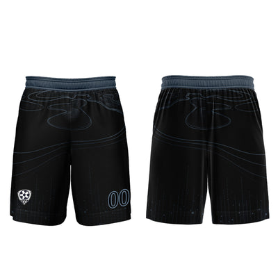 Custom Black Haze Blue Soccer Jerseys for Men Women Personalized Soccer Uniforms for Adult and Kid enthsush