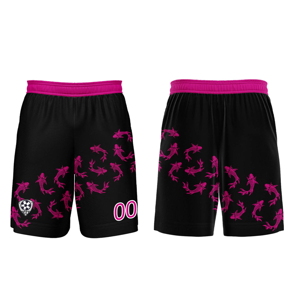 Custom Black Jerseys for Men Women Personalized Soccer Uniforms for Adult and Kid enthsush