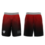 Custom Red Gray Jerseys for Men Women Personalized Soccer Uniforms for Adult and Kid