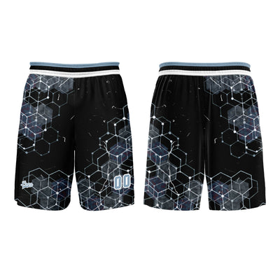 Custom Gray Blue Basketball Jersey Uniform Suit Printed Your Logo Name Number enthsush