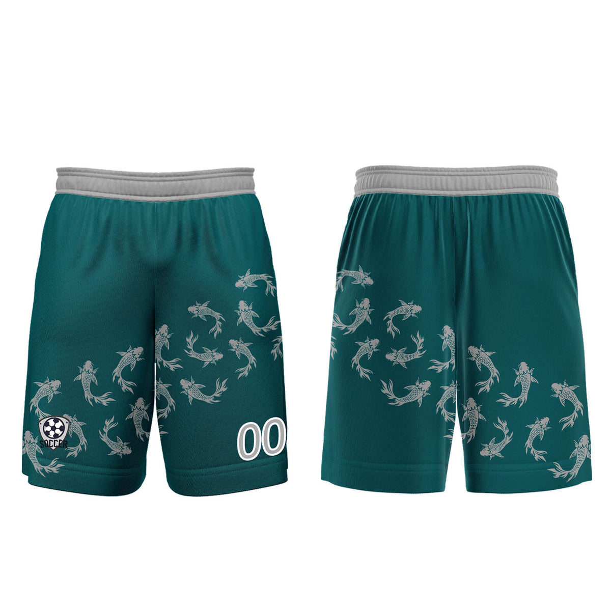 Custom Dark Green Jerseys for Men Women Personalized Soccer Uniforms for Adult and Kid enthsush