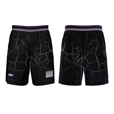 Custom Gray-violet Basketball Jersey Uniform Suit Printed Your Logo Name Number enthsush