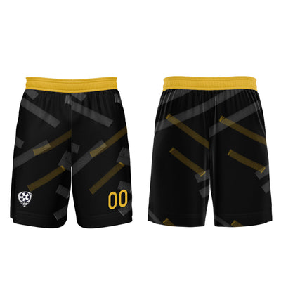 Custom Black Lemon Yellow Jerseys for Men Women Personalized Soccer Uniforms for Adult and Kid enthsush