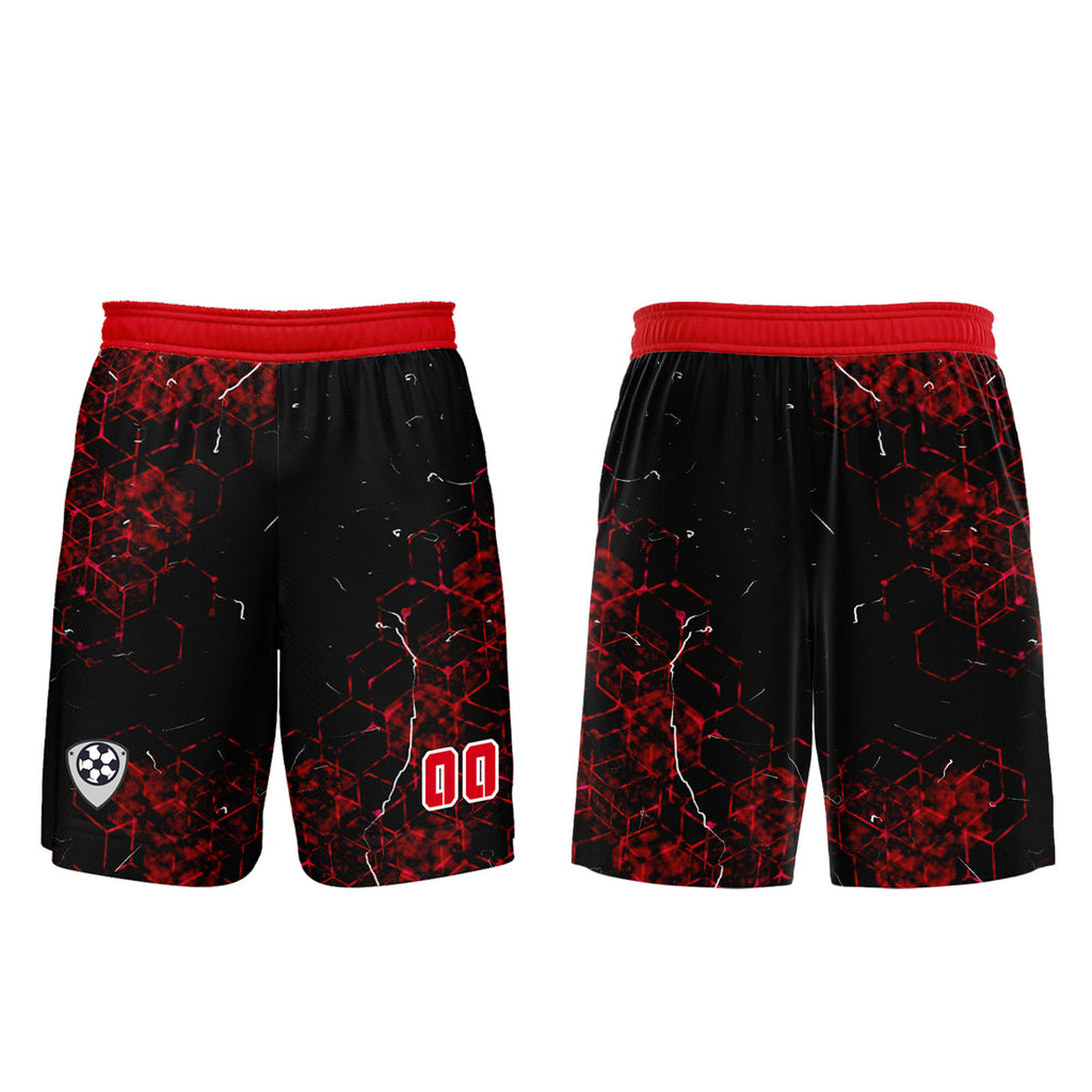 Custom Red Jerseys for Men Women Personalized Soccer Uniforms for Adult and Kid enthsush